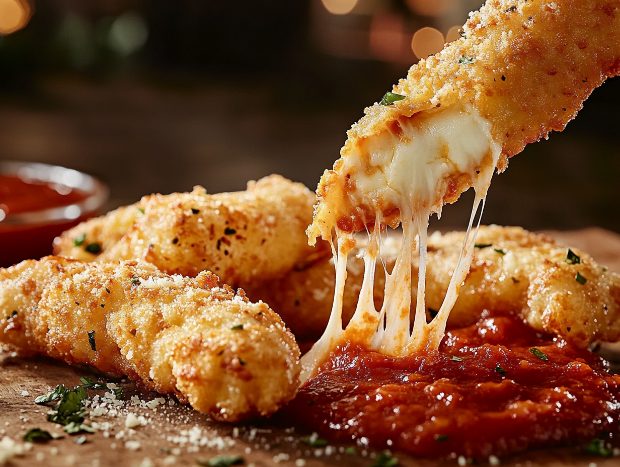 Mozzarella Cheese Sticks Recipe