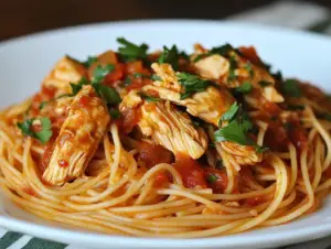 Monterey Chicken Spaghetti