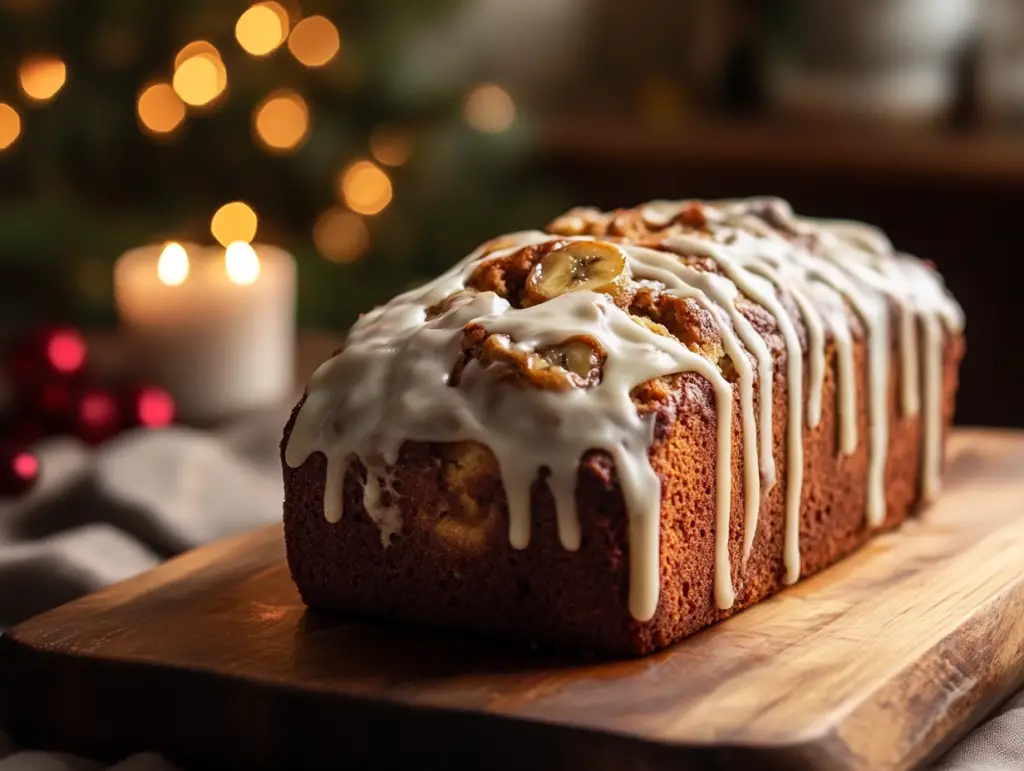 Bake a moist, fluffy Banana Bread with ripe bananas, perfect for breakfast or a snack. This easy recipe is ready in just one hour!