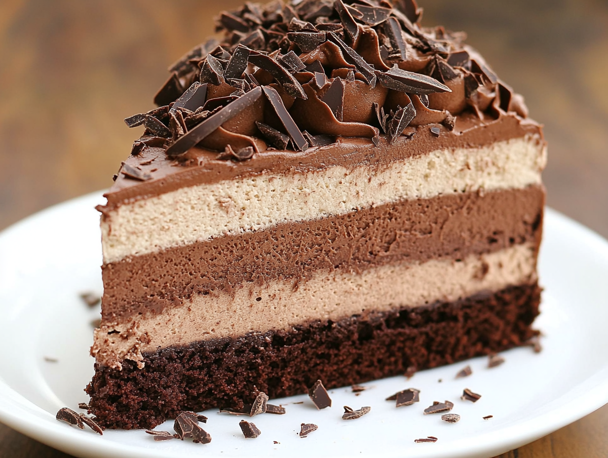 Recipes Save Triple Chocolate Mousse Cake