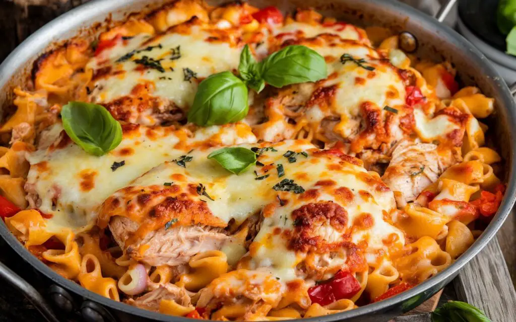 the best cheesy chicken pasta