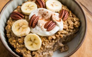 Banana-Bread Baked Oats