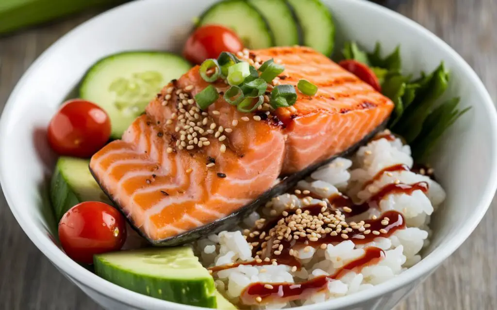 Salmon Rice Bowl