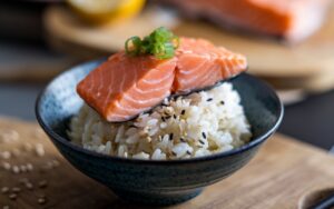 Salmon Rice Bowl