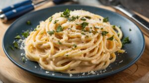 Creamy Garlic Butter Spaghetti