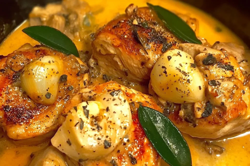 Crockpot Angel Chicken served with pasta and creamy sauce for a comforting dinner.