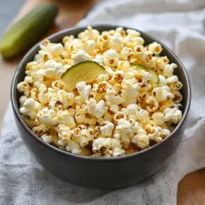 Easy Pickle Popcorn Recipe – Tangy, Crunchy, and Addictive Snack
