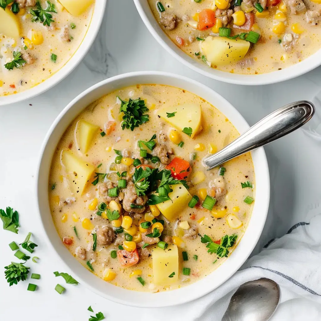 Sausage Corn Chowder – Creamy One-Pot Comfort Food