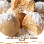 3-Ingredient Peanut Butter Balls with Cream Cheese – Easy No-Bake Treat