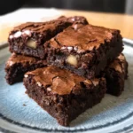 Fudgy and Gooey Brownies – The Perfect Homemade Brownie Recipe