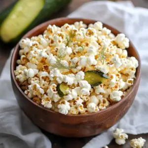 Easy Pickle Popcorn Recipe – Tangy, Crunchy, and Addictive Snack