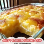 Juicy Pineapple Heaven Cake – Easy Tropical Dessert Recipe