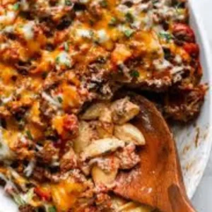 4-Ingredient Hamburger Casserole Recipe | Easy & Cheesy Weeknight Dinner