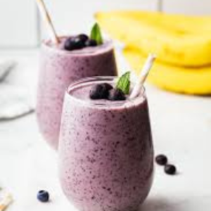 Banana Berry Protein Smoothie – Healthy, High-Protein Breakfast Shake