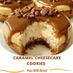 Caramel Cheesecake Cookies – Soft, Gooey & Irresistible