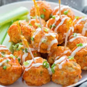 Buffalo Chicken Meatballs – Spicy, Juicy, and Easy to Make