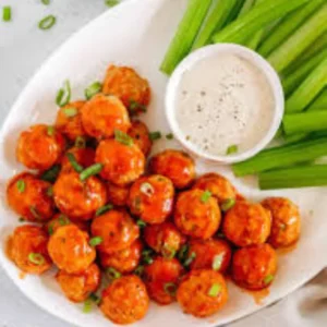 Buffalo Chicken Meatballs – Spicy, Juicy, and Easy to Make