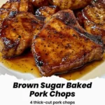 Brown Sugar Baked Pork Chops – Juicy, Sweet & Savory Dinner Recipe