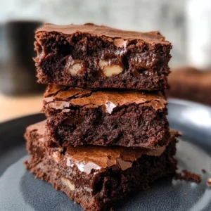 Fudgy and Gooey Brownies – The Perfect Homemade Brownie Recipe