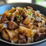 French Onion Beef and Noodles – Easy Comfort Food Recipe