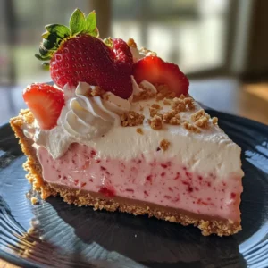 Strawberry Animal Cookie Cheesecake – No-Bake Fun Dessert Recipe