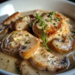Médaillons de Porc aux Champignons et Sauce Crème – Recette Facile et Gourmande