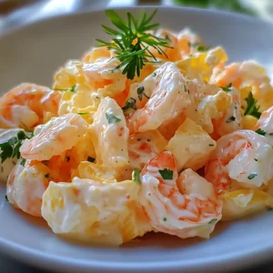 Best Creamy Shrimp Salad Recipe – Easy, Chilled & Flavorful