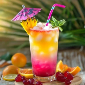 Tropical Bucket Drink Recipe – Fun, Fruity Beach Cocktail for Summer Parties
