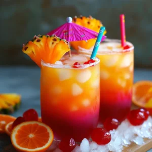 Tropical Bucket Drink Recipe – Fun, Fruity Beach Cocktail for Summer Parties