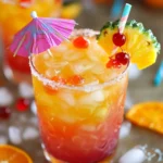 Tropical Bucket Drink Recipe – Fun, Fruity Beach Cocktail for Summer Parties