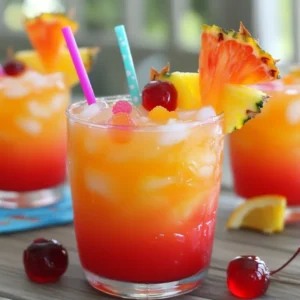 Tropical Bucket Drink Recipe – Fun, Fruity Beach Cocktail for Summer Parties