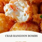 Crab Rangoon Bombs Recipe – Crispy, Creamy & Easy Party Appetizer