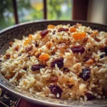 Iranian Rice with Nuts and Dried Fruits – Fragrant, Festive, and Easy