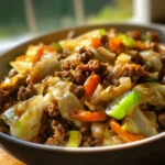 Healthy Chinese Ground Beef & Cabbage Stir Fry | Easy 30-Minute Meal