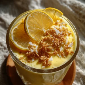 Yellow Smoothie – Immunity Booster | Healthy Tropical Smoothie Recipe