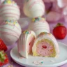 Strawberry Shortcake Easter Egg Bombs – A Decadent Spring Treat!