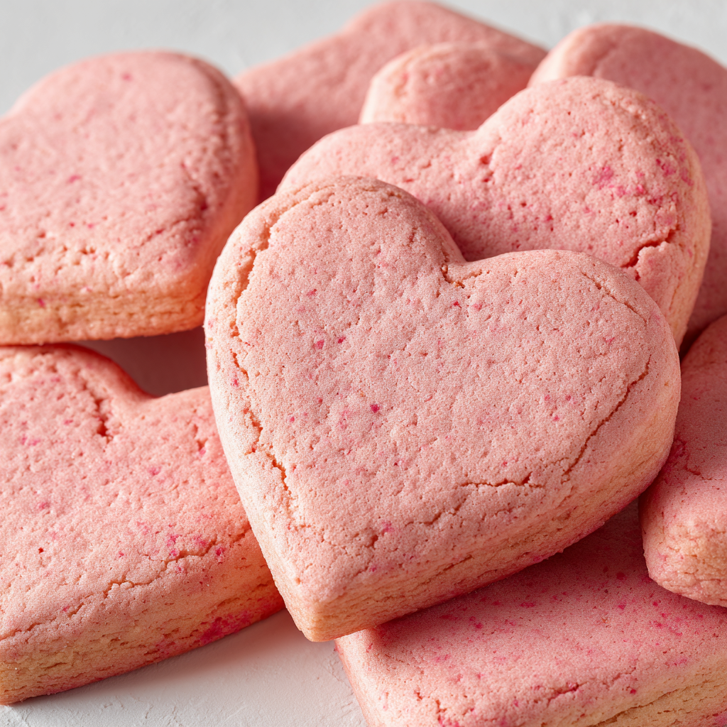 Amazing! 1 Recipe for Valentine Strawberry Cookies