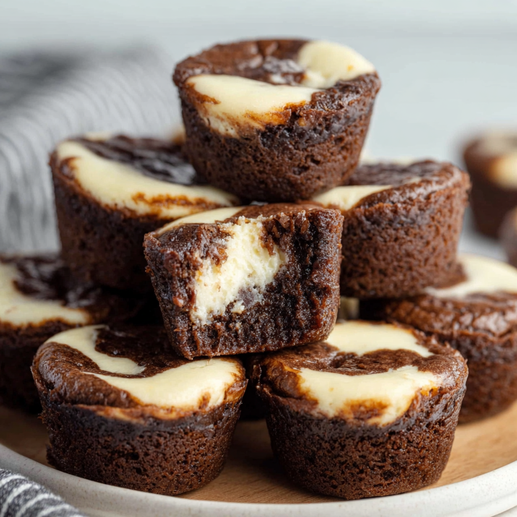 Irresistible Cheesecake Brownie Bites That Will Melt in Your Mouth