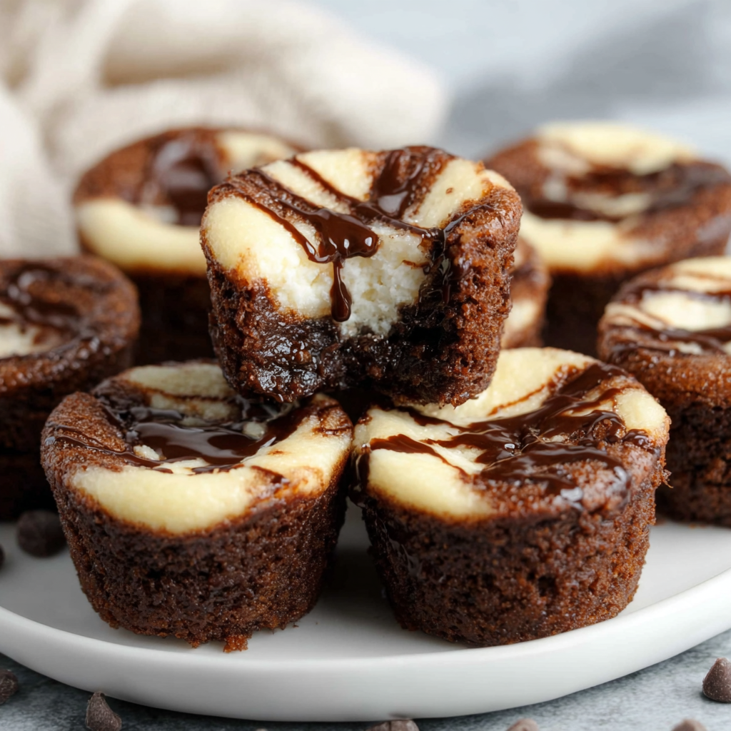 Irresistible Cheesecake Brownie Bites That Will Melt in Your Mouth