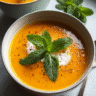Amazing Carrot Ginger Mint Soup