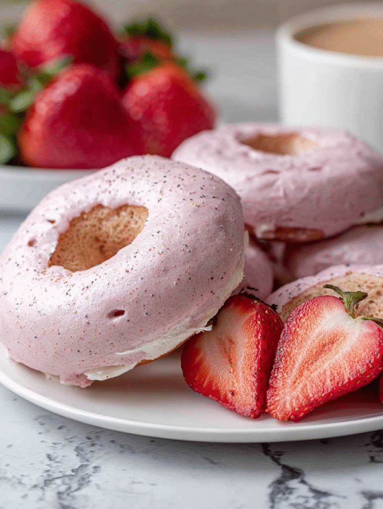 Strawberry Bagels Recipe