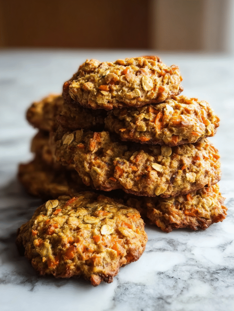 5 Ingredient Carrot Cake Oatmeal Cookies: Easy & Delightful