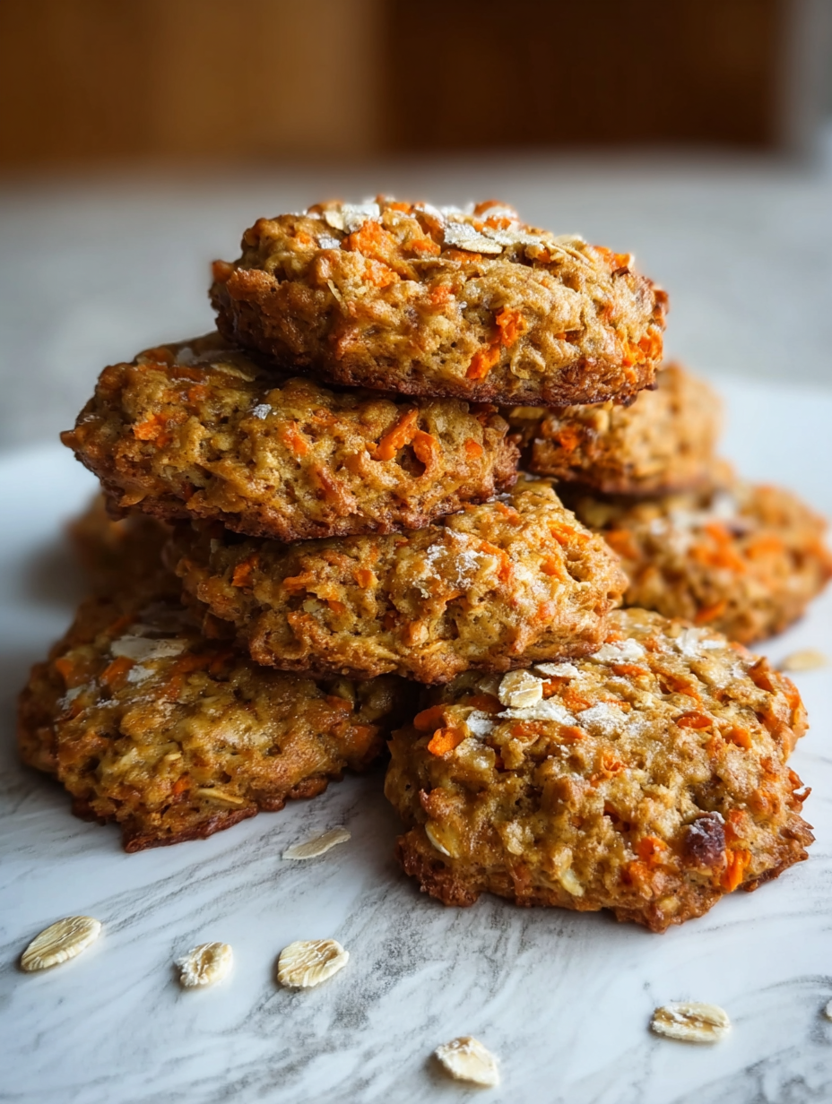 5 Ingredient Carrot Cake Oatmeal Cookies: Easy & Delightful