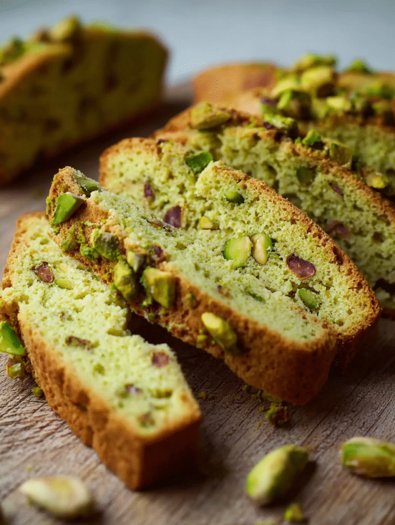 Make Green Pistachio Biscotti